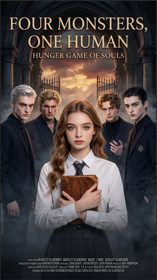 FOUR MONSTERS ONE HUMAN HUNGER GAME OF SOULS