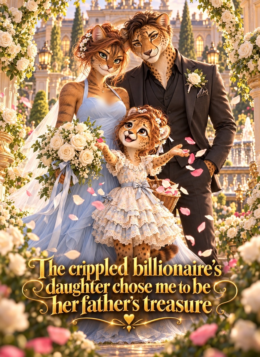 The crippled billionaire's daughter chose me to be her father's treasure