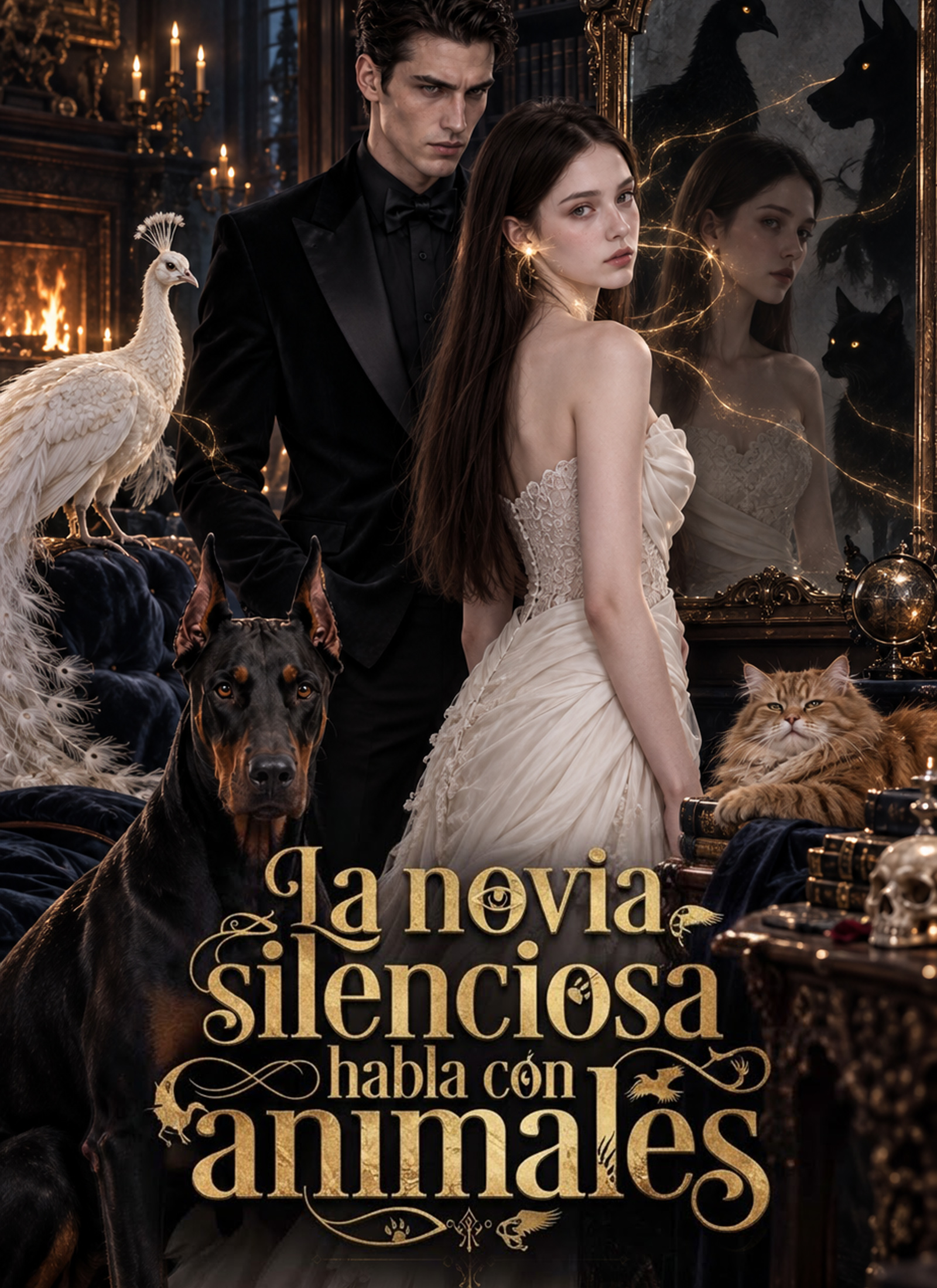 La novia silenciosa habla con animales