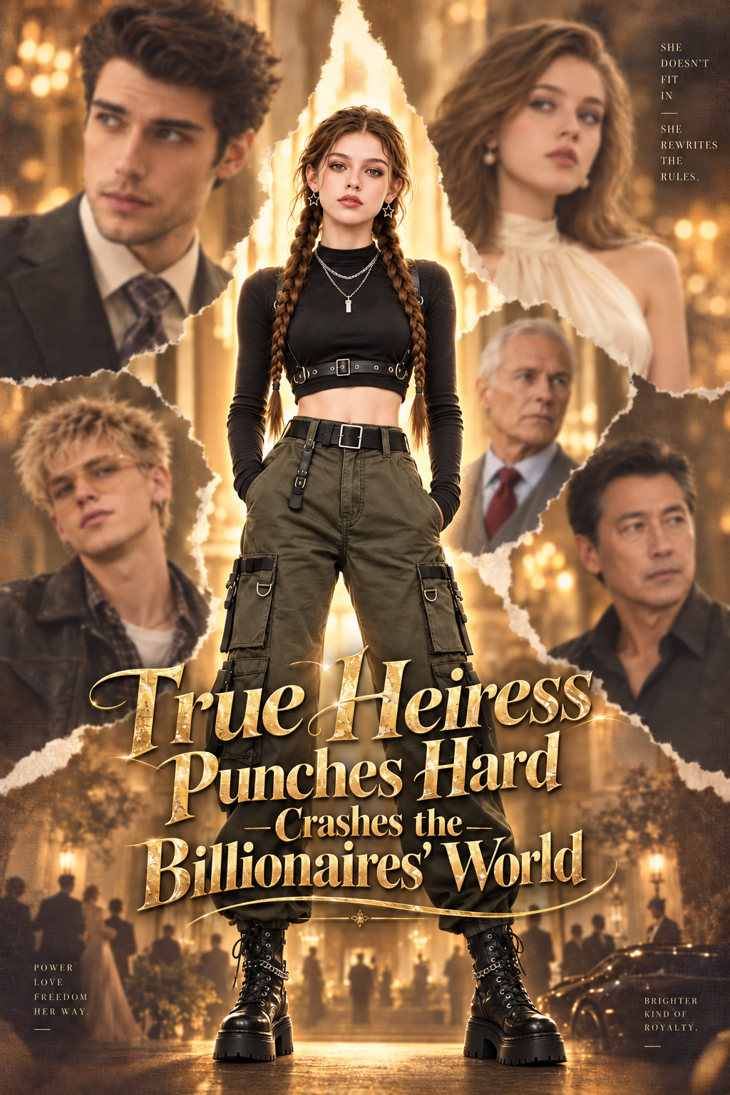 True Heiress Punches Hard Crashes the Billionaires' World short drama poster