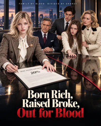 Born Rich, Raised Broke, Out for Blood poster