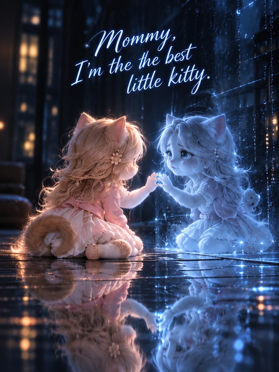 Mommy, I'm the best little kitty