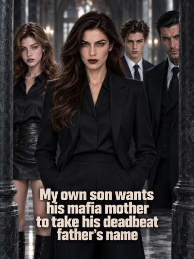 My own son wants his mafia mother to take his deadbeat father's name poster