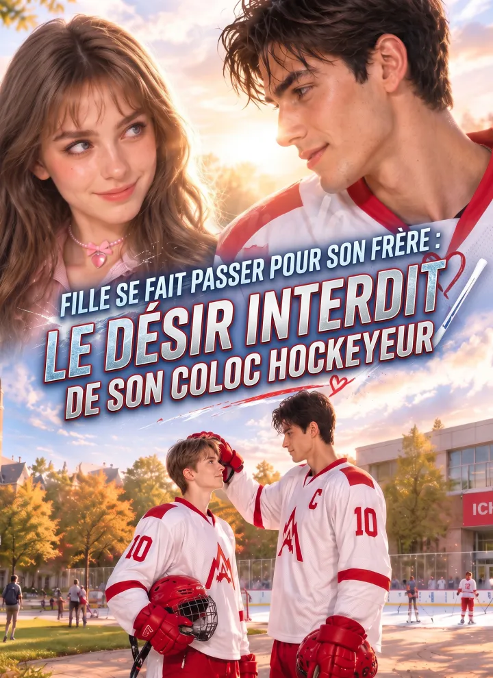 Fille se fait passer pour son frère : le désir interdit de son coloc hockeyeur poster