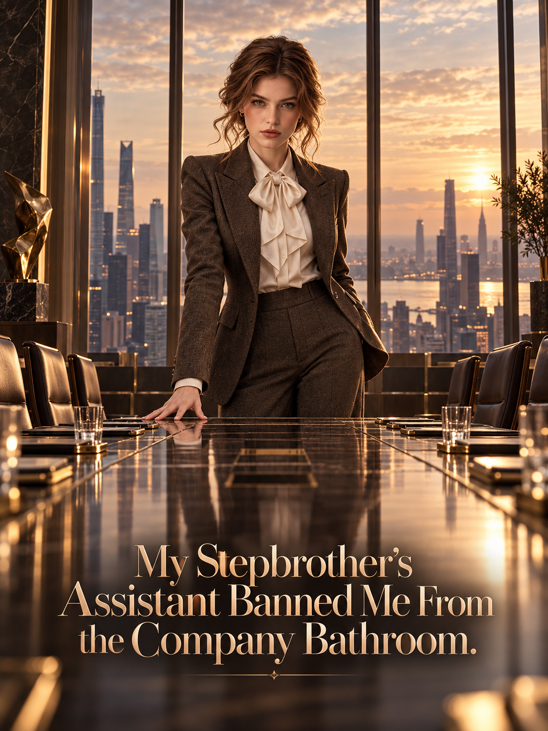 My Stepbrother's Assistant Banned Me From the Company Bathroom