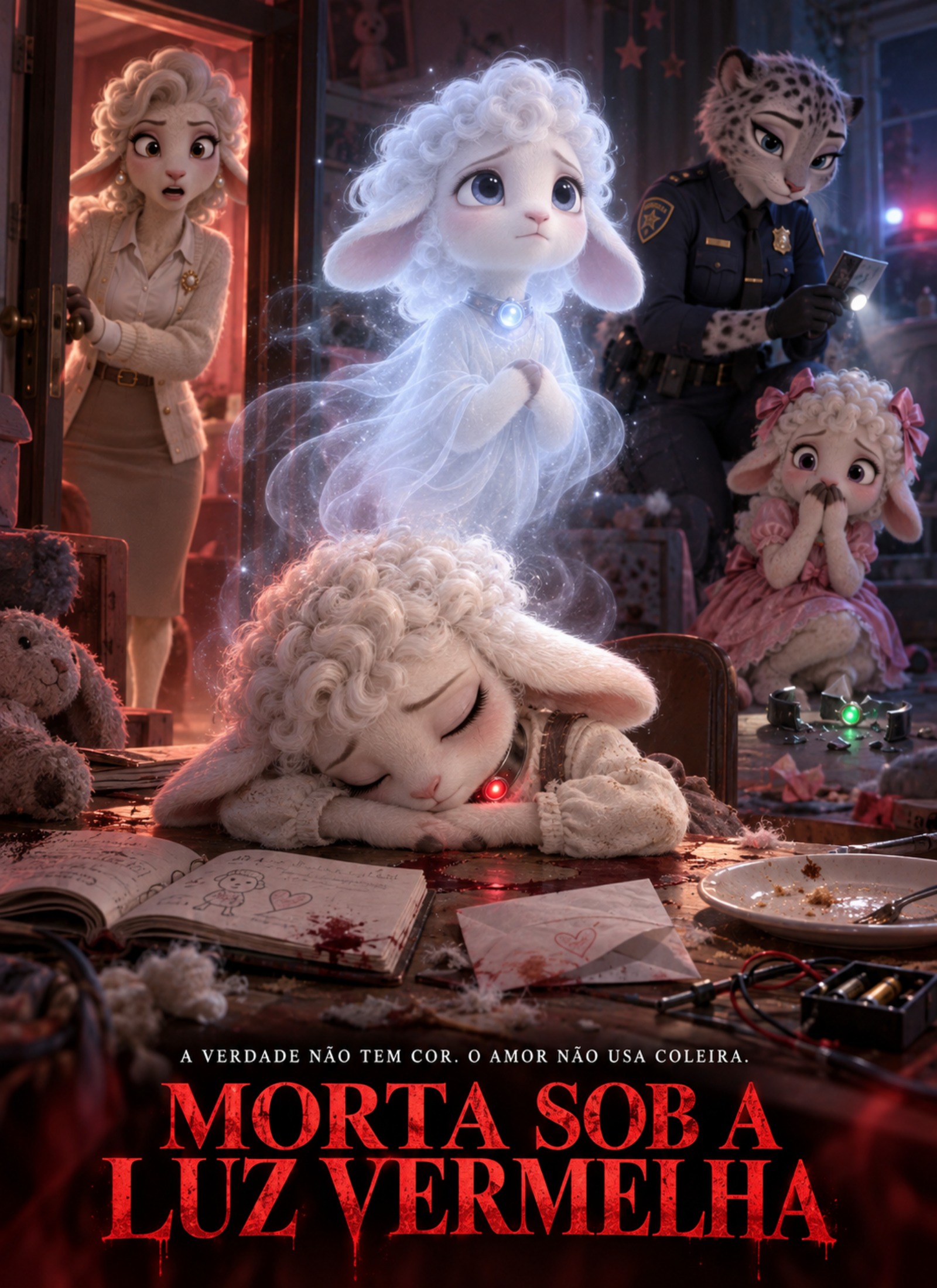 MORTA SOB A LUZ VERMELHA
