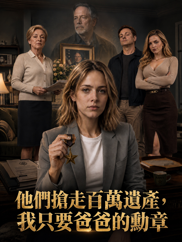 他們搶走百萬遺產，我只要爸爸的勳章