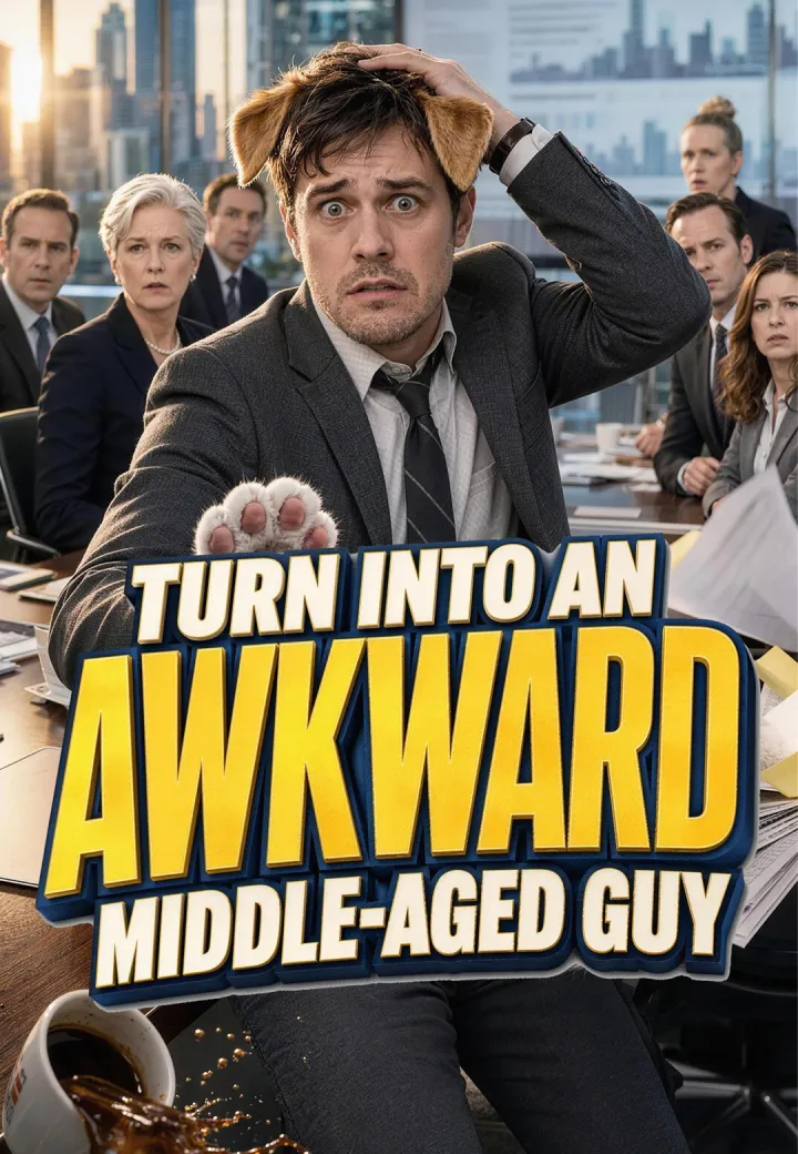 TURN INTO AN AWKWARD MIDDLE AGED GUY poster