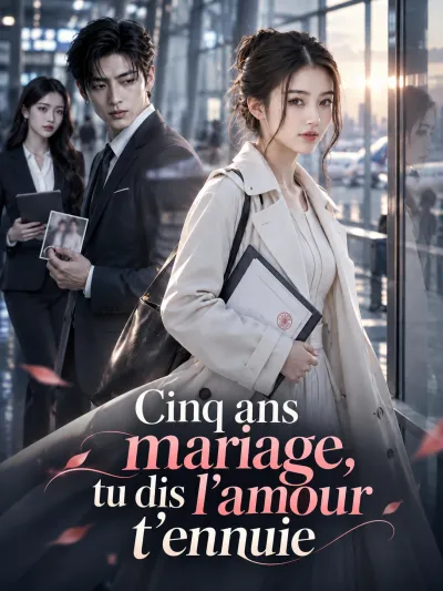 Cinq ans mariage, tu dis l’amour t’ennuie poster