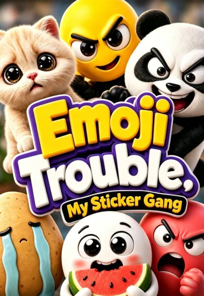 Emoji Trouble,My Sticker Gang poster