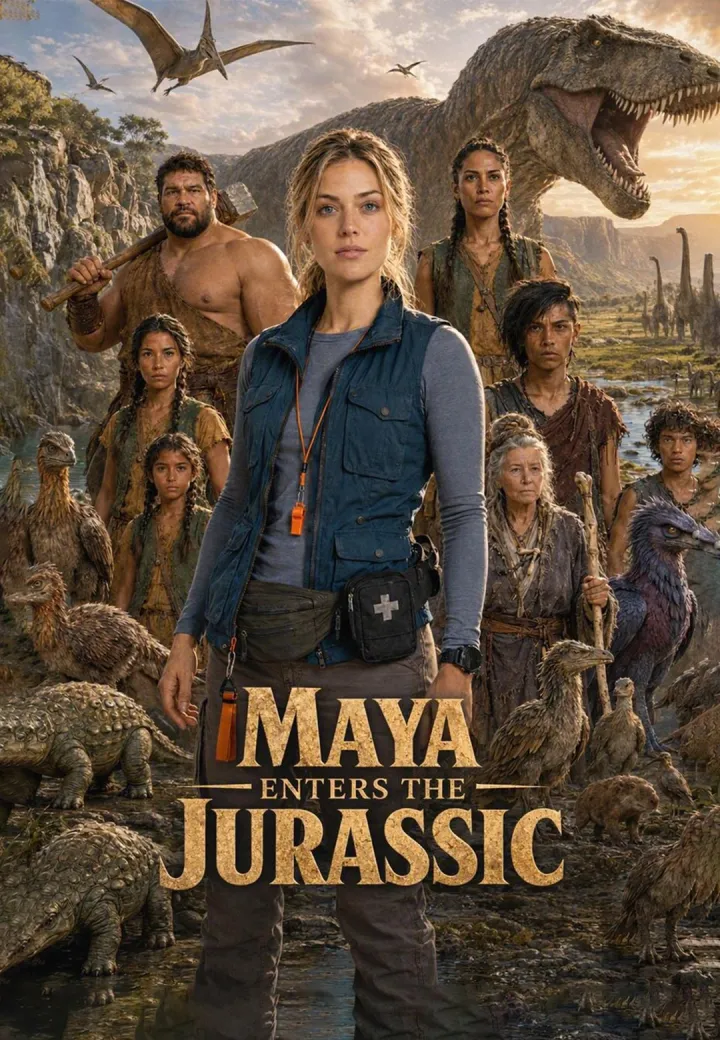 Maya Enters the Jurassic poster