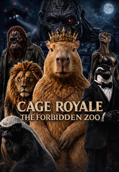 CAGE ROYALE THE FORBIDDEN ZOO poster