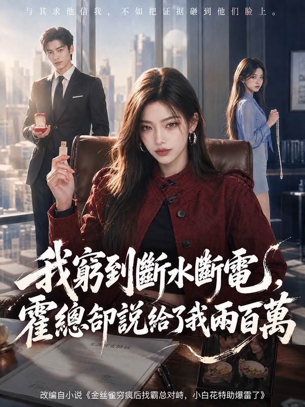我窮到斷水斷電，霍總卻說給了我兩百萬
