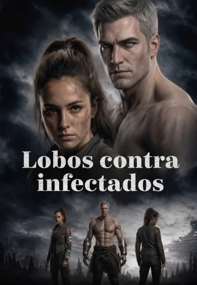 Lobos contra infectados poster