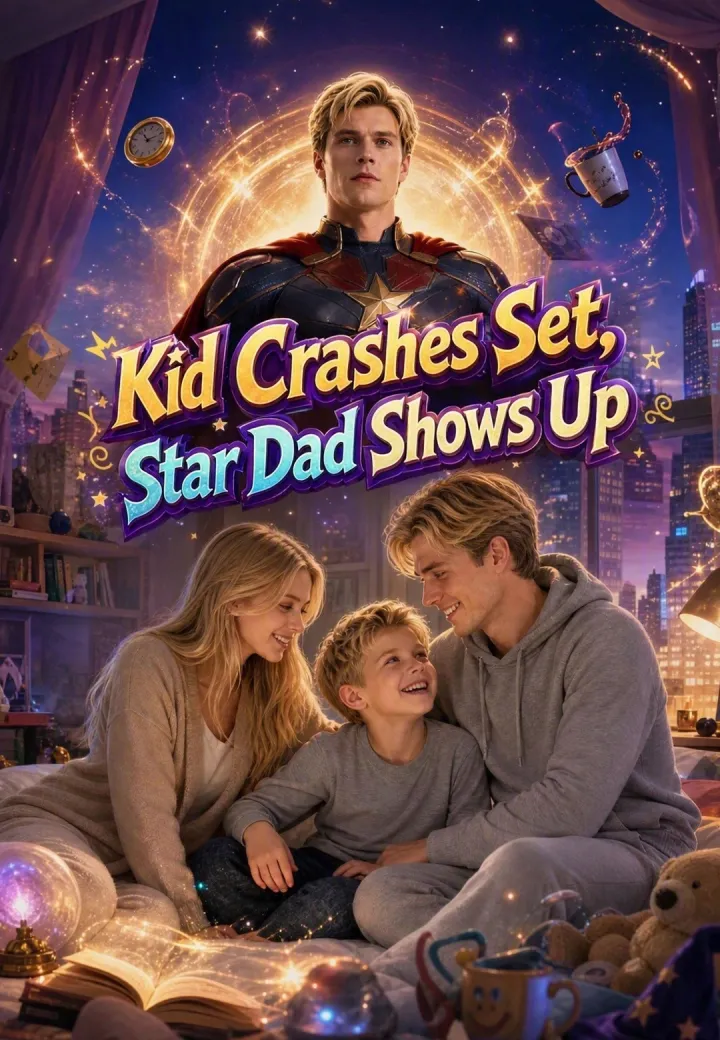 Kid Crashes Set, Star Dad Shows Up poster