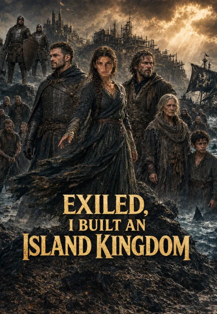 EXILED, I BUILT AN ISLAND KINGDOM poster