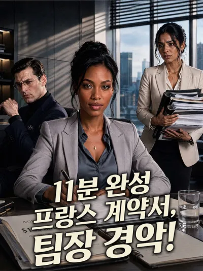 10분 완성 프랑스 계약서, 팀장 경악! poster