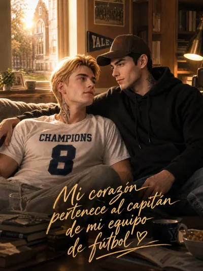 Mi corazón pertenece al capitán de mi equipo de fútbol poster