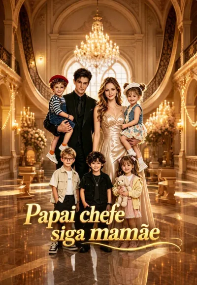 Papai chefe siga mamãe poster