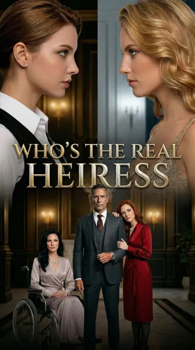 WHO'S THE REAL HEIRESS poster