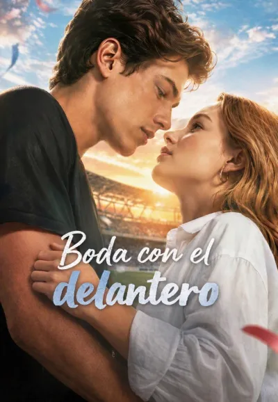 Boda con el delantero poster