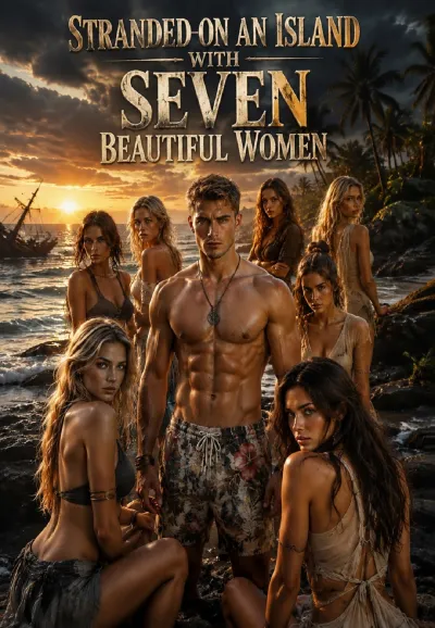 Stranded On An Island With Seven Beautiful Women poster