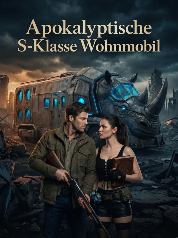 Apokalyptische S-Klasse Wohnmobil poster