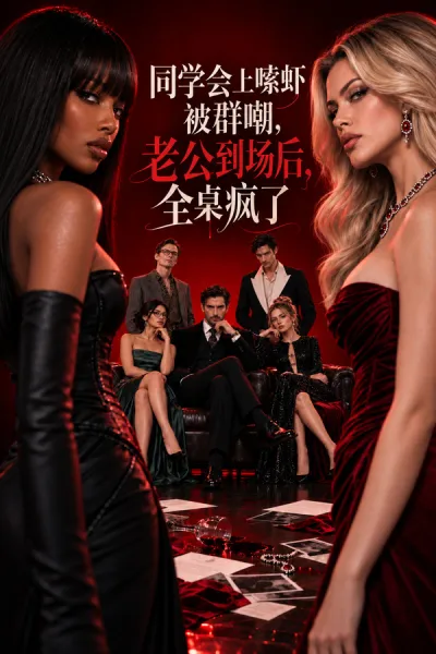 同学会上嗦虾被群嘲,老公到场后,全桌疯了 poster