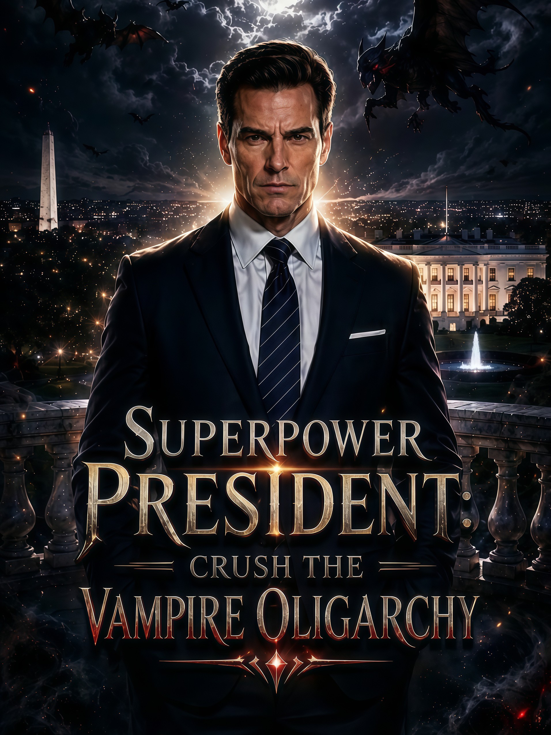 SUPERPOWER PRESIDENT：CRUSH THEVAMPIRE OLIGARCHY