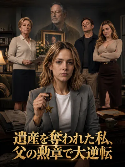 遺産を奪われた私、父の勲章で大逆転 poster