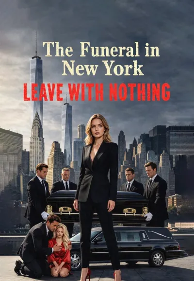The Funeral in New York LEAVE WITH NOTHING poster
