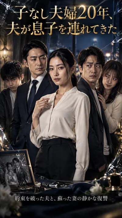 子なし夫婦20年、夫が息子を連れてきた poster