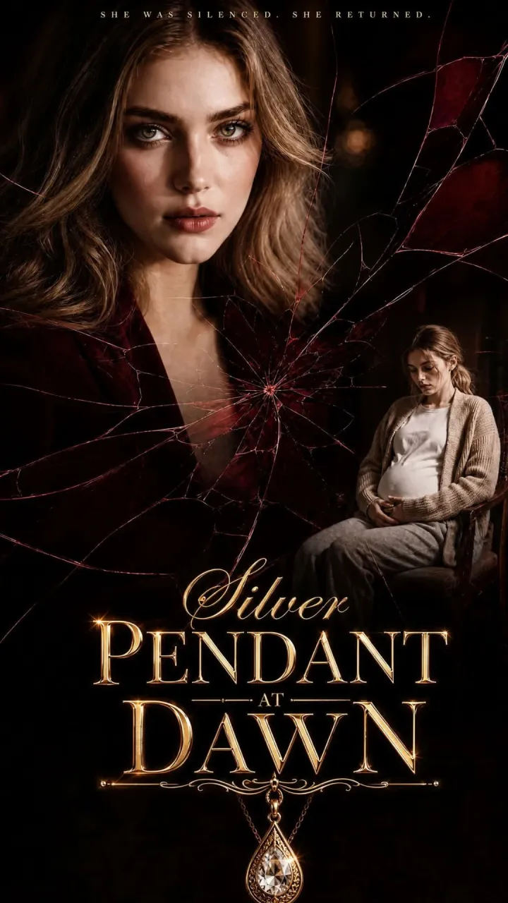 Silver Pendant at Dawn poster