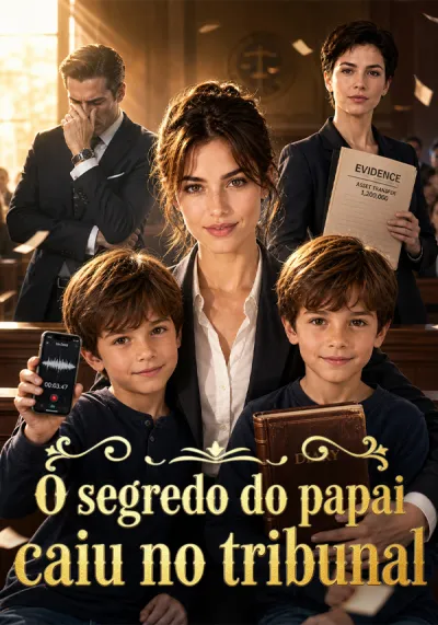 O segredo do papai caiu no tribunal poster