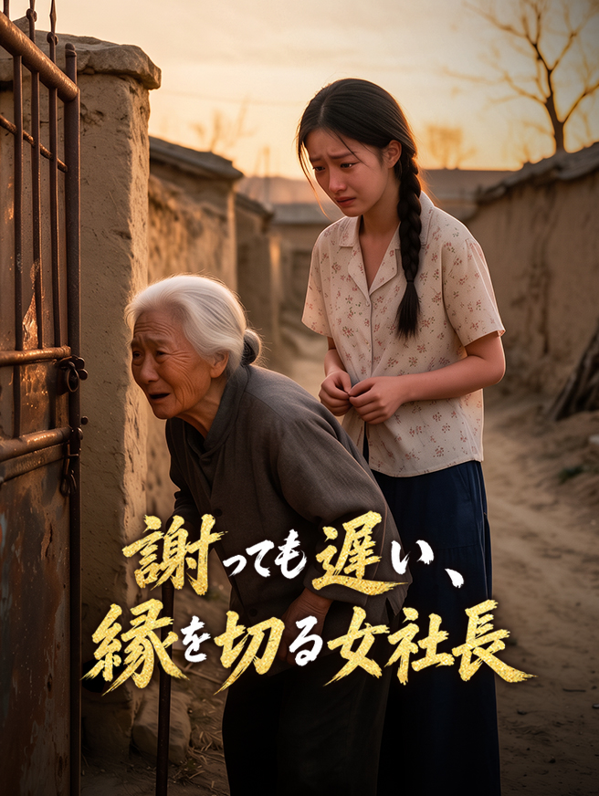 謝っても遅い、縁を切る女社長