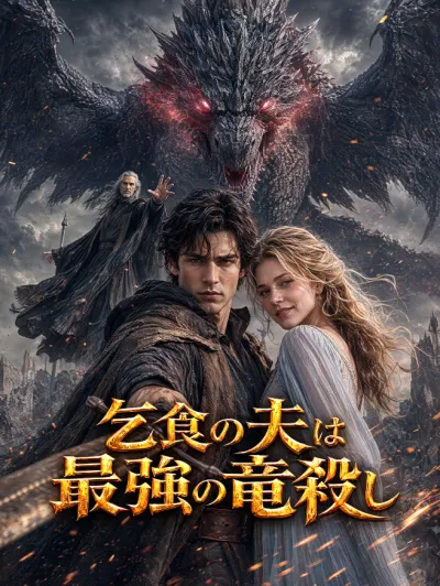 乞食の夫は最強の竜殺し poster