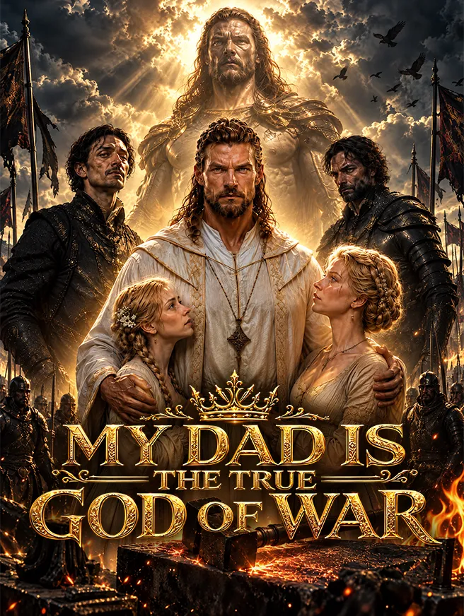 My Dad Is the True God of War poster