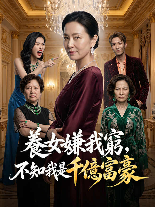 養女嫌我窮，不知我是千億富豪