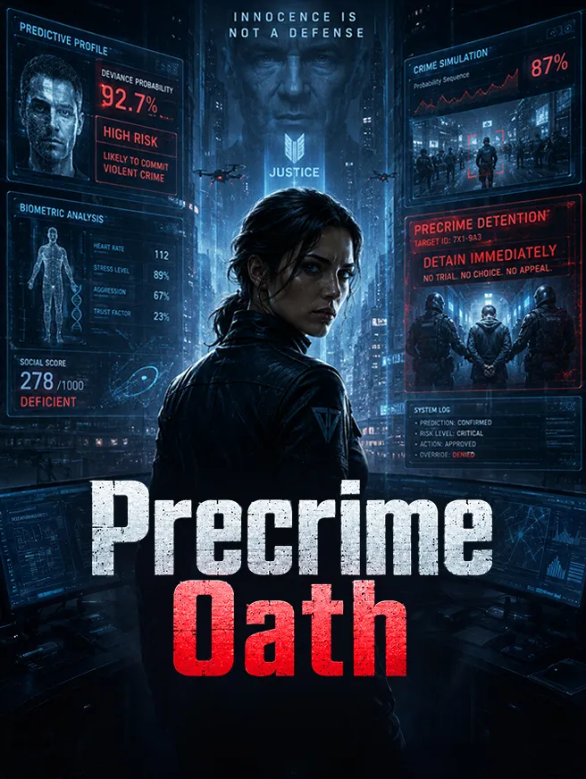 Precrime Oath poster