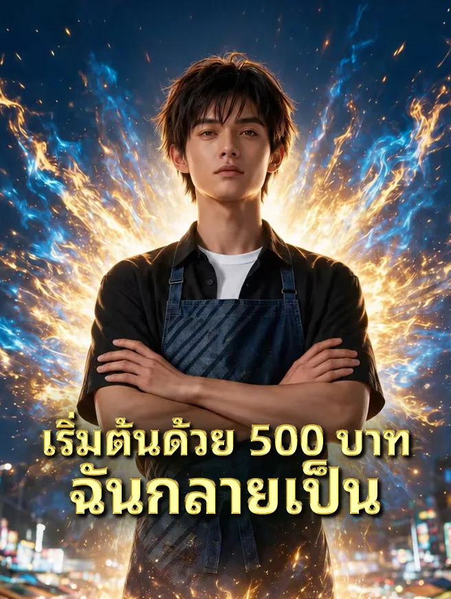 เริ่มต้นด้วย 500 บาท ฉันกลายเป็น poster
