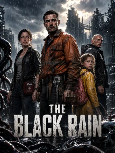 The Black Rain poster