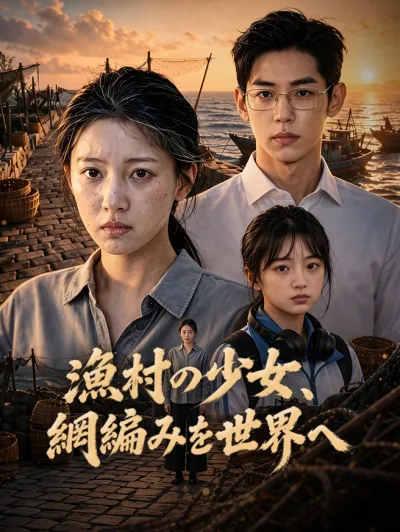 漁村の少女、網編みを世界へ poster