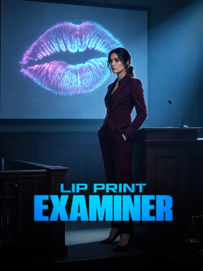 Lip Print Examiner poster
