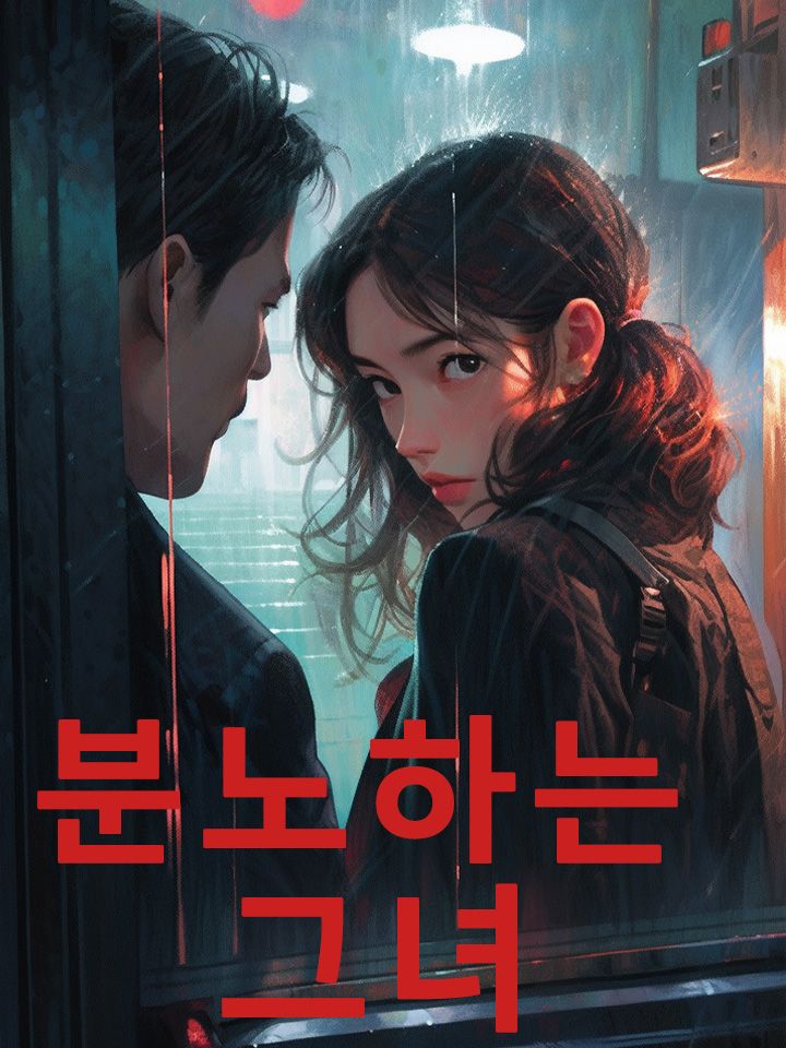 분노하는 그녀