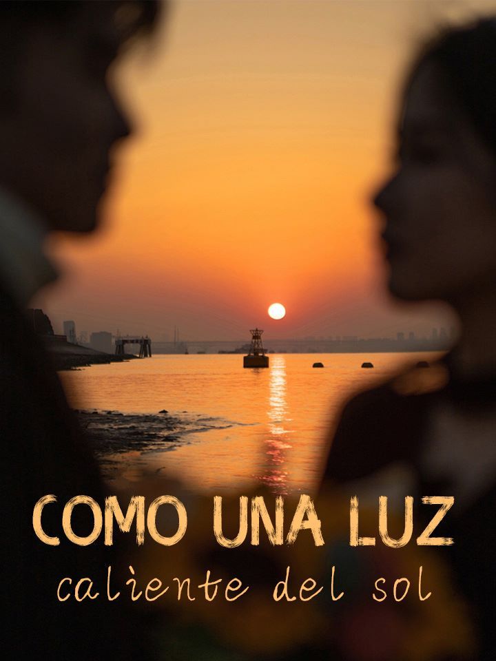 como una luz caliente del sol