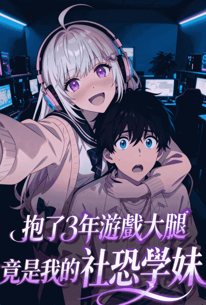 抱了3年遊戲大腿，竟是我的社恐學妹