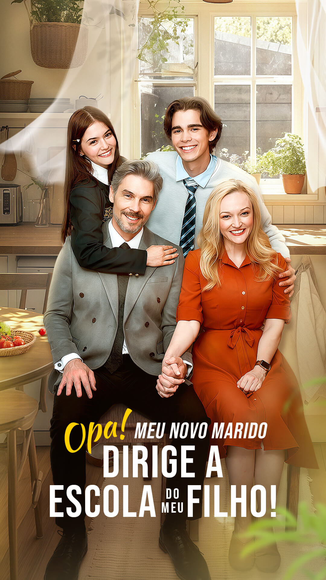 Opa! Meu novo marido dirige a escola do meu filho!