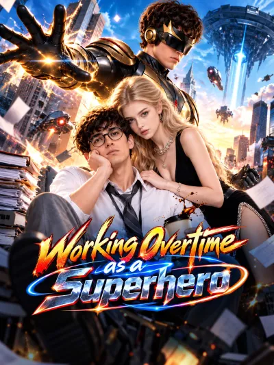 Working Overtime as a Superhero poster