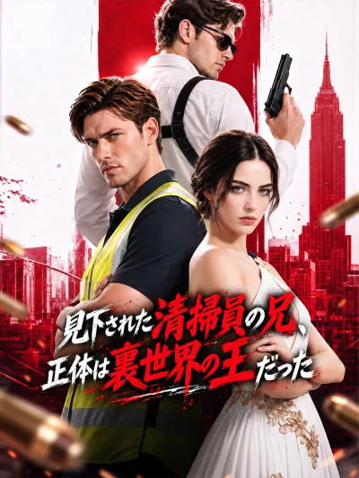 見下された清掃員の兄、正体は裏世界の王だった poster