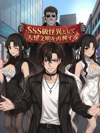 SSS級怪異として、人類文明を再興する poster